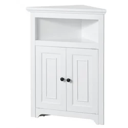 VEVOR Kotna shramba omara 645x325x845 cm bela