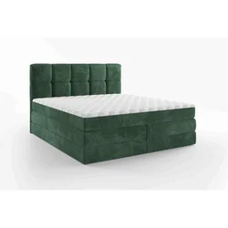 Esposa BOXSPRING POSTELJA 160 cm x 200 cm , tekstil zelena