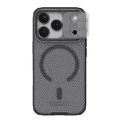 Maska Nillkin CamShield Pro Magnetic za iPhone 17 Pro Max transparent crna