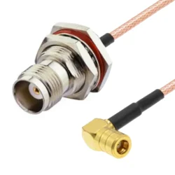 shumee Pigtail SMB vtičnica KOTNA/TNC vtičnica RG316 30x