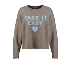 Key Largo Pulover  EASY  modra/rjava