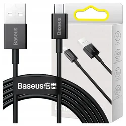 BASEUS Kabel Superior Series USB na Micro USB, 2A, 2 m (črn)