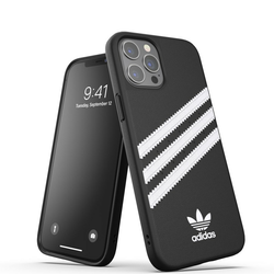 Adidas ovitek Leather Straps za iPhone 12 Pro Max - originalen - črn