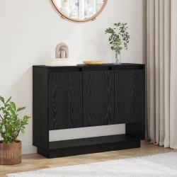 Kreveta Crni hrast 97 x 29 x 75 cm Konstruirano drvo