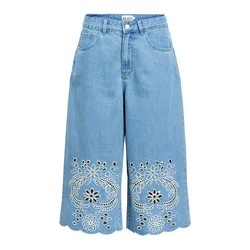 OBJECT Kavbojke OBJIDDA  moder denim / bela