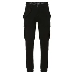 ALPHA INDUSTRIES Kargo hlače Combat črna