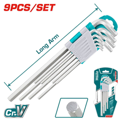 Total alati Set imbus ključeva dugački 1.5-10mm 9/1 THT106191