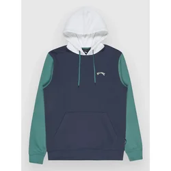 Billabong Arch Block moški pulover s kapuco ombre blue