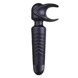 MAN.WAND EVO Rechargeable Masturbator Black Plum
