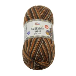 Himalaya EVERYDAY EKOSE - 200g / 330 m - rjava, oranžna