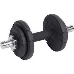 Energetics PREMIUM 20KG CAST IRON SET (30MM) S, set palica za tegove kratka, crna 427168