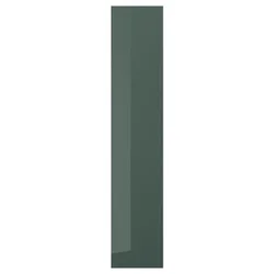 KALLARP Vrata, v. sjaj tamnosiva-zelena, 40x200 cm