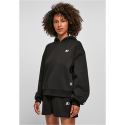 Womens Starter Essential Oversized Hoody Black