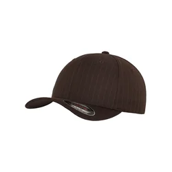 Flexfit Kapa PINSTRIPE  rjava / bela