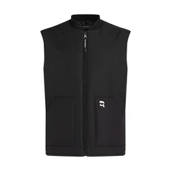 Karl Lagerfeld Brezrokavnik Ikon črna