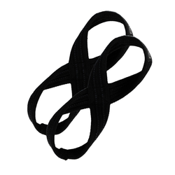 GymBeam Lifting straps Figure 8 Black S