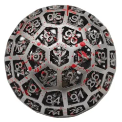 shumee RPG kocke Kovinske stostranske D100 Velika bitka zmajev