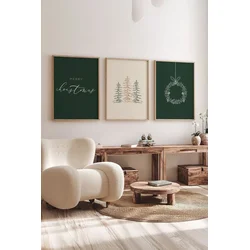 Wallity Uramljena slika Nwyearmdl9, 33x48 cm, 3 dela