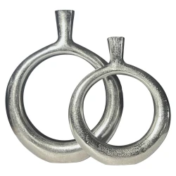 Livetastic Set Dekorativnih Vaz Silver, 2 Kos