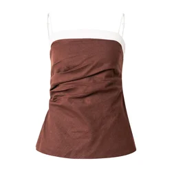 Lanena bluza Abercrombie & Fitch