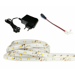 ECOLIGHT LED trak - SMD 2835 - 1m - 60LED/m - 4,8W/m - IP20 - topla bela
