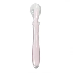 KikkaBoo Fleksibilna silikonska kašičica Pink (KKB40067)
