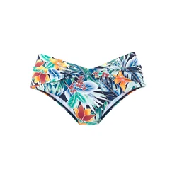 SUNSEEKER Bikini hlačke modra/pastelno modra/zelena/rdeča