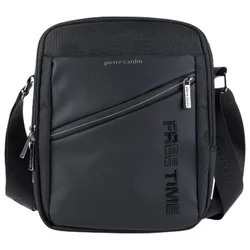 TORBA NA RAME UNISEX PIERRE CARDIN 8155 ČRNA