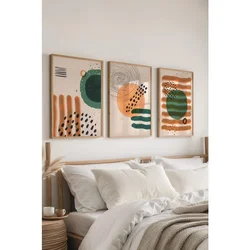 Ç-300676 - 5070 Višenamenski dekorativni set slika (3 komada)