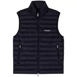 ARMANI EXCHANGE Brezrokavnik črna