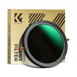 K&F 58MM, D Series,multifunctional Variable/Fader ND 2~32 filter, HD, Waterproof, Anti Scratch, Gree