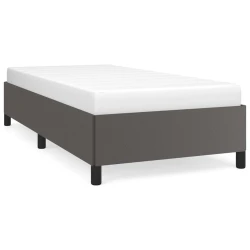 Okvir za krevet sivi 90x190 cm od umjetne kože