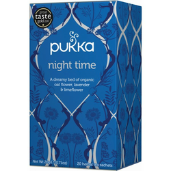Pukka Night Time, ekološki čaj, 20 vrečk