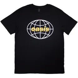 Oasis Majica Globe Logo Unisex Black XL