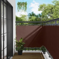 Balcony ekran Smeđa 110 x 800 cm Oxford tkanina