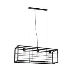 Luster na sajli FRAME 3xE27/60W/230V