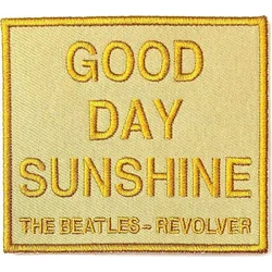 The Beatles Good Day Sunshine Našitek za šivanje 80 x 69 mm