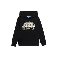 Jack & Jones Junior Majica oliva/črna/bela