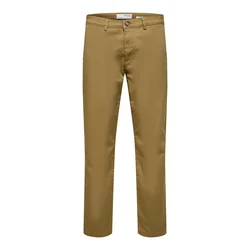 SELECTED HOMME Chino hlače New Miles, rjava