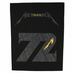 Velika aplikacija METALLICA - CHARRED M72 - RAZAMATAZ - BP1245