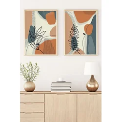 Wallity Uramljena slika Huhu35, 35x50 cm , 2 dela