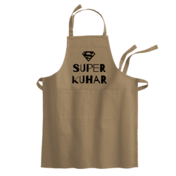 Cyber print shop Predpasnik s potiskom Super kuhar