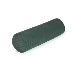 shumee Srednji valjček za kavč, žametno zelen
