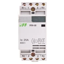 FF Modularni kontaktor 25A 2NO 2NC 230V AC ST25-22