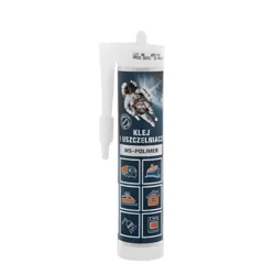 Pulsar MS-40 POLYMER, lepilo in tesnilna masa, MS-polimer, brezbarven, enokomponenten, fleksibilen, UV odporen, 290 ml, visoka oprijemljivost, gradbeništvo, industrija