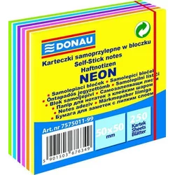 Donau Samolepilna blazinica 50 x 50 mm - mešanica barv 250 listov