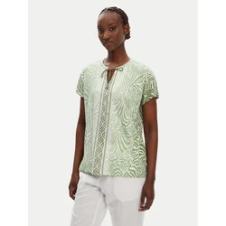 Olsen Bluza 11105099 Zelena Regular Fit