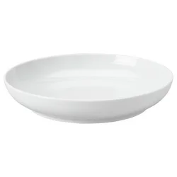 IKEA 365+ Duboki tanjir, bela, 21 cm