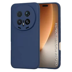 Techsuit SoftFlex silikonska maska za Honor Magic8 Pro – Navy plava