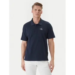 Calvin Klein Jeans Majica  mornarska / bela